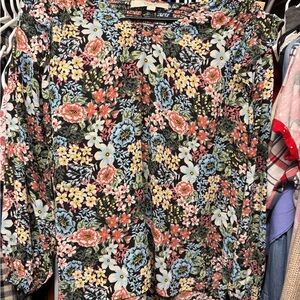 Loft Floral Print Women's Top